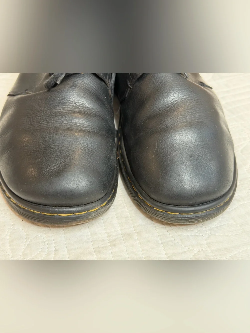 Dr. Martens Ember Black Leather Chukka Ankle Boots Shoes Lace Up Men's Size 11